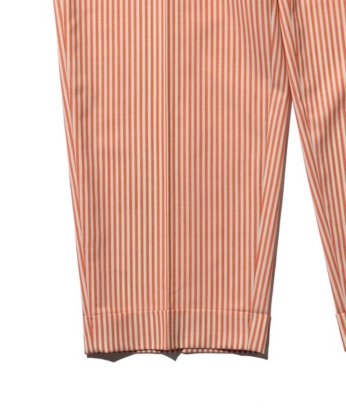 BEAMS PLUS（ビームスプラス）の「アイビー ワイド ウール トラウザーズ（スラックス・メンズ・ブルー/オレンジ/ブラウン・M/S/L）」の17枚目の写真