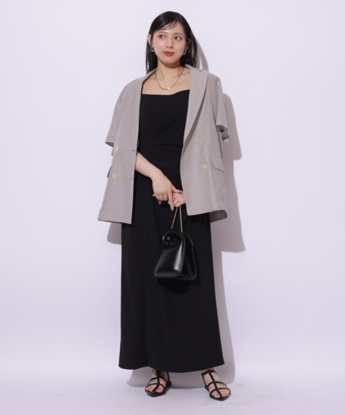 未使用❤️Mystrada マイストラーダ　タック キャミワンピース Mystrada（マイストラーダ）の「タックキャミワンピース