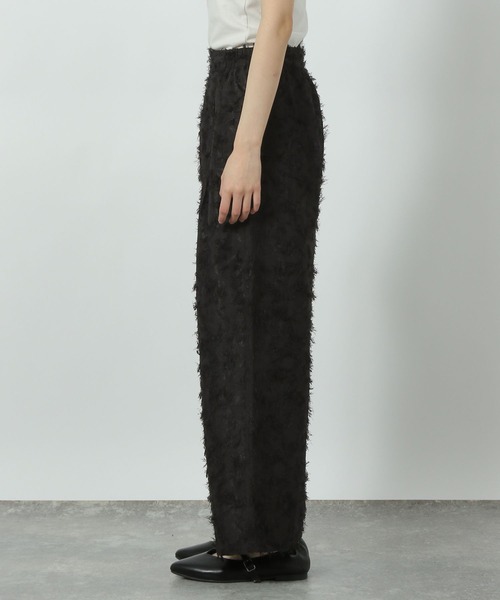 LAKOLE（ラコレ）の「カットジャガードパンツ / 290719（その他パンツ・レディース・ブラック/アイボリー/ピンクベージュ・FREE）」の14枚目の写真