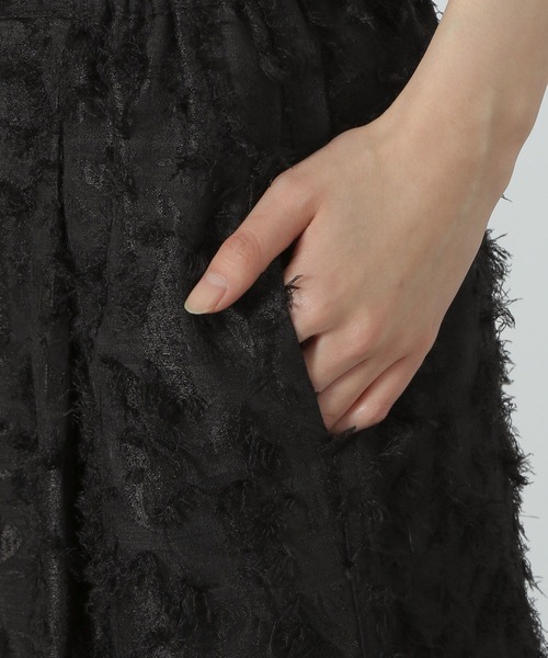 LAKOLE（ラコレ）の「カットジャガードパンツ / 290719（その他パンツ・レディース・ブラック/アイボリー/ピンクベージュ・FREE）」の17枚目の写真