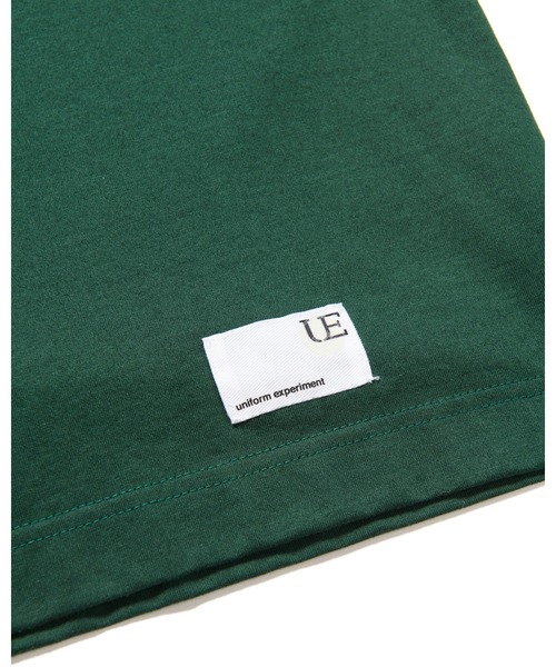 uniform experiment(ユニフォームエクスペリメント)の「LOOSE S/S TEE(Tシャツ/カットソー・メンズ・ホワイト/グリーン/ブラック・4/3/2/1)」の4枚目の写真
