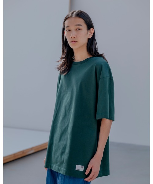 uniform experiment(ユニフォームエクスペリメント)の「LOOSE S/S TEE(Tシャツ/カットソー・メンズ・ホワイト/グリーン/ブラック・4/3/2/1)」の9枚目の写真