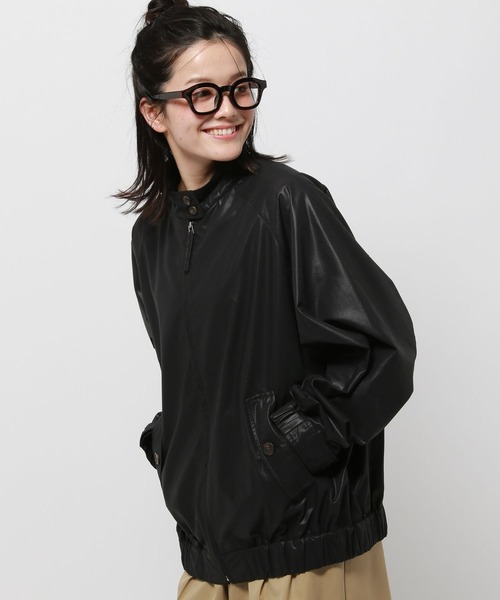 niko and...(ニコアンド)の「コーティングスウィングトップ(その他アウター・レディース・ブラック/アイボリー・FREE)」の11枚目の写真