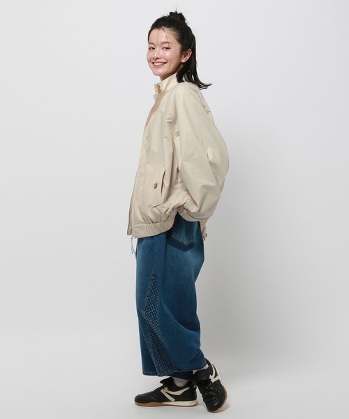 niko and...(ニコアンド)の「コーティングスウィングトップ(その他アウター・レディース・ブラック/アイボリー・FREE)」の13枚目の写真