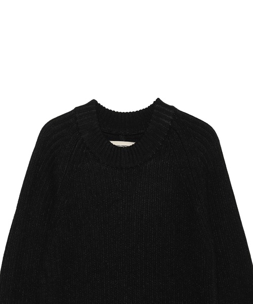 VOLTAGE CONTROL FILTER(ヴォルテージコントロールフィルター)の「Voltage Control Filter(ヴォルテージ コントロール フィルター) Wool Rib Knit Top / Black(ニット/セーター・レディース・ブラック・F)」の3枚目の写真