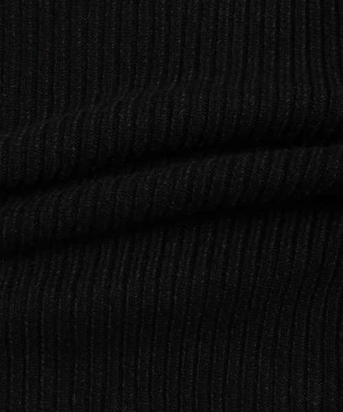 VOLTAGE CONTROL FILTER(ヴォルテージコントロールフィルター)の「Voltage Control Filter(ヴォルテージ コントロール フィルター) Wool Rib Knit Top / Black(ニット/セーター・レディース・ブラック・F)」の6枚目の写真