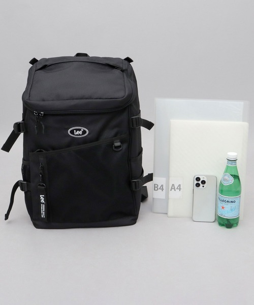 大容量 メッシュポケット ボックスリュック A3・PC収納対応（バック