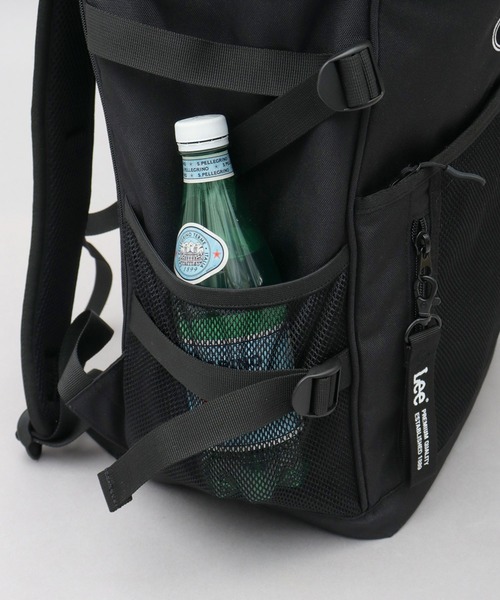 リー（Lee）/大容量 メッシュポケット ボックスリュック A3・PC収納対応 大容量 メッシュポケット ボックスリュック A3・PC収納対応（バック