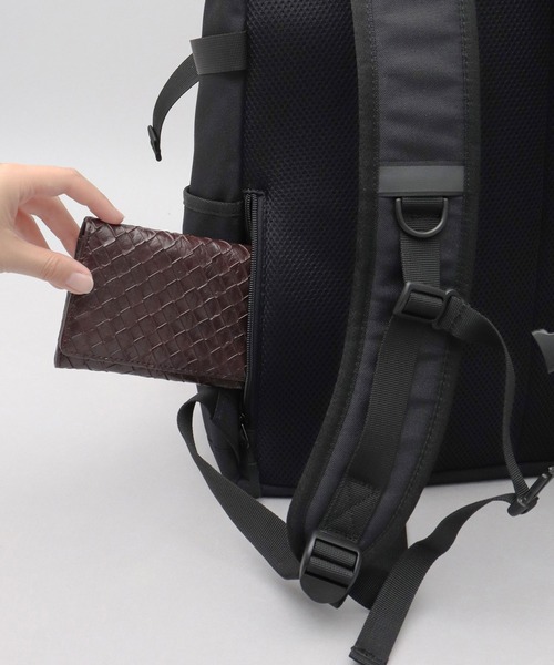 大容量 メッシュポケット ボックスリュック A3・PC収納対応（バック