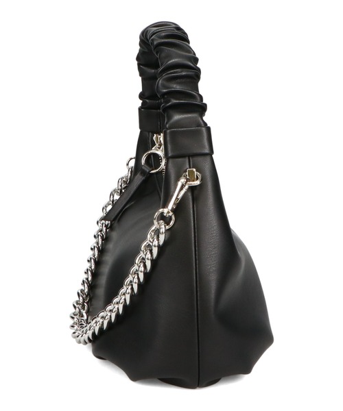 ギャザーハンドチェーン付きバッグ/BA-251（ハンドバッグ