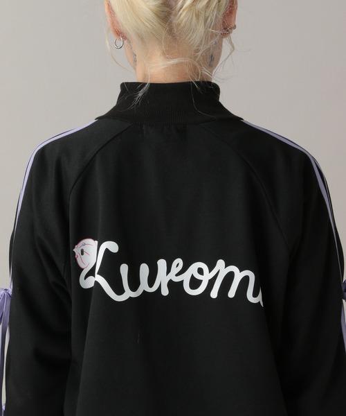 FOREVER 21（フォーエバー トゥエンティーワン）の「【クロミ】リボントラックジャケット（ブルゾン・レディース・ブラック・FREE）」の12枚目の写真