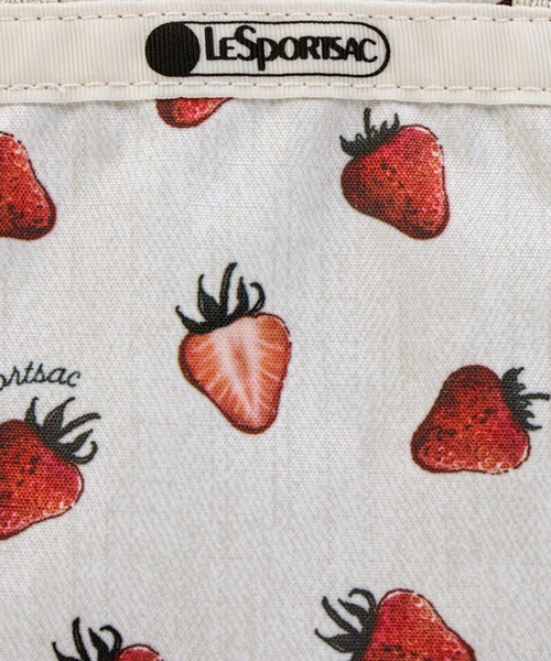 LeSportsac(レスポートサック)の「MINI N/S TOTE ビタースウィートベリー(ショルダーバッグ・レディース・ホワイト・FREE)」の8枚目の写真