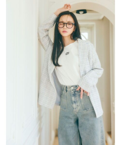 EATME(イートミー)の「【EATME×MIKANA YAMAMOTO】ポケットデニムパンツ(デニムパンツ・レディース・ライトブルー・MEDIUM/SMALL)」の2枚目の写真