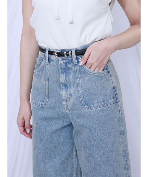 EATME(イートミー)の「【EATME×MIKANA YAMAMOTO】ポケットデニムパンツ(デニムパンツ・レディース・ライトブルー・MEDIUM/SMALL)」の8枚目の写真