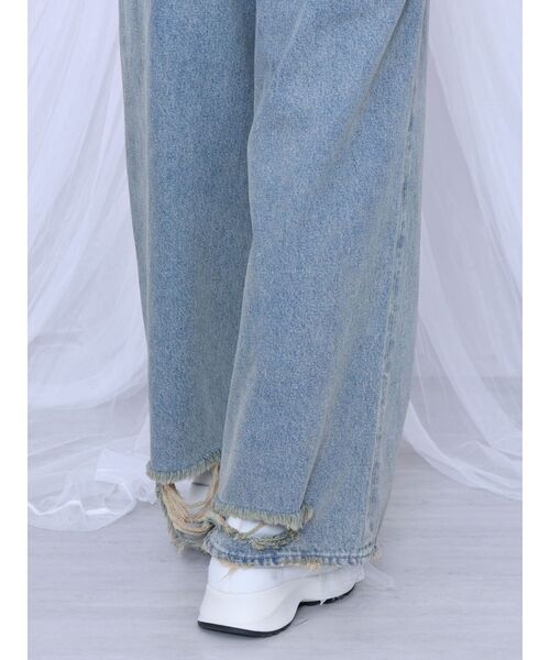 EATME(イートミー)の「【EATME×MIKANA YAMAMOTO】ポケットデニムパンツ(デニムパンツ・レディース・ライトブルー・MEDIUM/SMALL)」の11枚目の写真