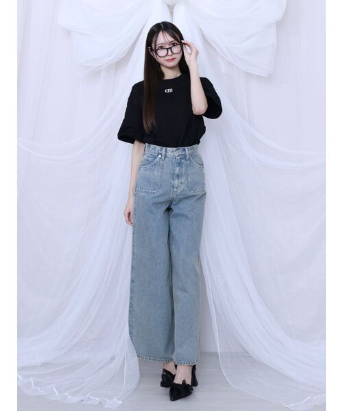 EATME(イートミー)の「【EATME×MIKANA YAMAMOTO】ポケットデニムパンツ(デニムパンツ・レディース・ライトブルー・MEDIUM/SMALL)」の14枚目の写真