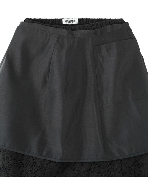Milk 膝下スカート セール】DETACHABLE LACE SKIRT（スカート）｜MILKFED.（ミルク