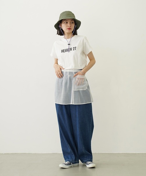 MILKFED.（ミルクフェド）の「DETACHABLE LACE SKIRT（スカート・レディース・ホワイト/ブラック・ONE SIZE）」の18枚目の写真