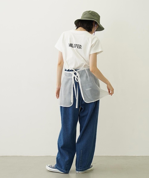 MILKFED.（ミルクフェド）の「DETACHABLE LACE SKIRT（スカート・レディース・ホワイト/ブラック・ONE SIZE）」の20枚目の写真