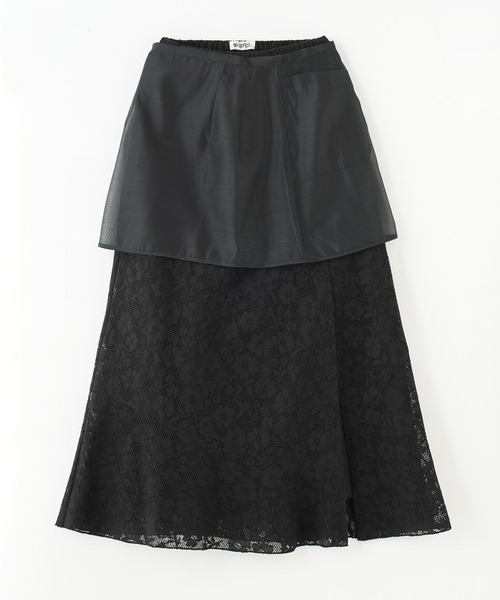 n.k atelier millefeuille lace skirt スカート n.k.atelier millefeuille lace skirt レディース