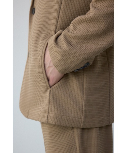 AZUL by moussy(アズールバイマウジー)の「ワッフルセットアップ(セットアップ・メンズ・ベージュ/ブラック/グレー・MEDIUM/LARGE)」の8枚目の写真