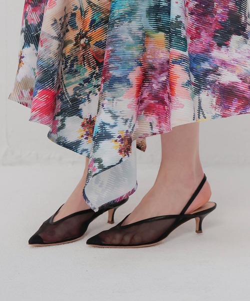 FABIO RUSCONI(ファビオルスコーニ)の「FABIO RUSCONI / GABRY mesh sandals(メッシュサンダル E-2645/SASSUOLO 611)(サンダル・レディース・ベージュ/ブラック・37/36)」の3枚目の写真
