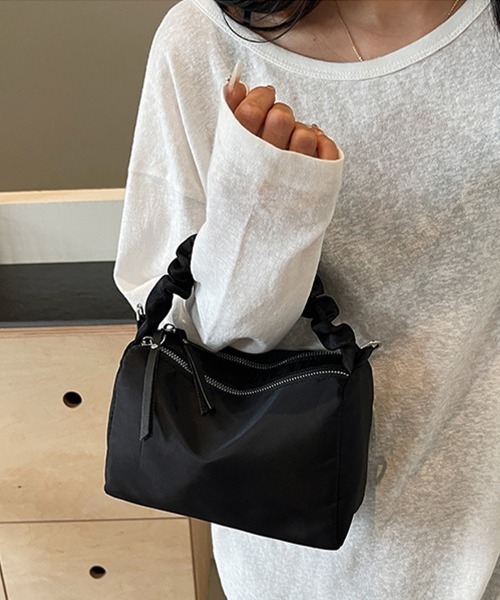 Miniministore(ミニミニストア)の「ショルダーバッグ 2way 斜めがけ(ショルダーバッグ・レディース・ブラック/オフホワイト/ミント/ピンク・FREE)」の3枚目の写真
