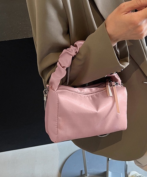 Miniministore(ミニミニストア)の「ショルダーバッグ 2way 斜めがけ(ショルダーバッグ・レディース・ブラック/オフホワイト/ミント/ピンク・FREE)」の14枚目の写真