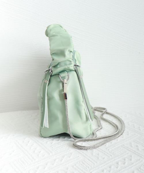 Miniministore(ミニミニストア)の「ショルダーバッグ 2way 斜めがけ(ショルダーバッグ・レディース・ブラック/オフホワイト/ミント/ピンク・FREE)」の20枚目の写真