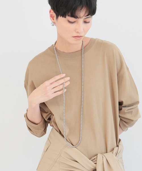 BARNYARDSTORM（バンヤードストーム）の「BARNYARDSTORM /  マルチボールロングネックレス 【『ネルソンさん』YouTubeご紹介アイテム】（ネックレス・レディース・その他1・FREE）」の4枚目の写真