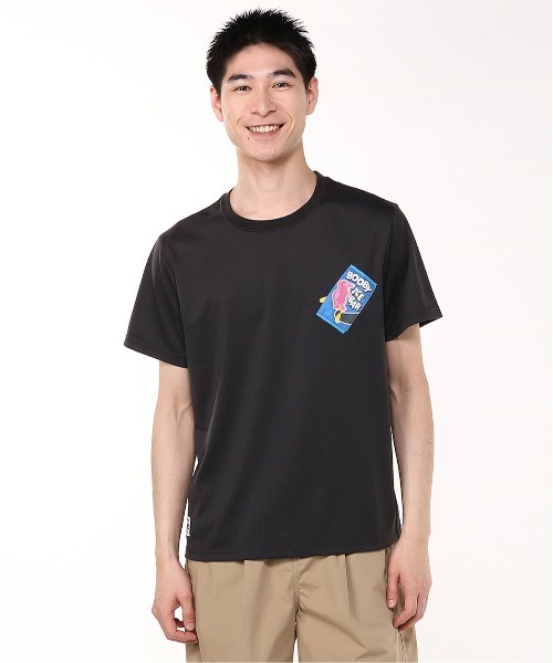 CHUMS(チャムス)の「CHUMS/チャムス アイスグラフィックTシャツ/UVケア CH11-2536(Tシャツ/カットソー・レディース・ホワイト/ミント/ブラック・M/L)」の9枚目の写真