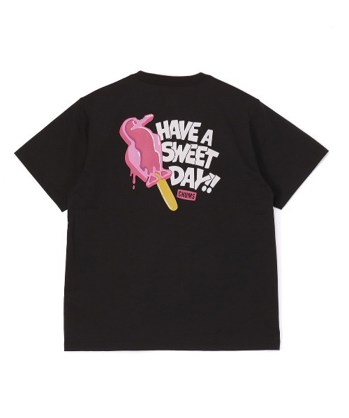 CHUMS(チャムス)の「CHUMS/チャムス アイスグラフィックTシャツ/UVケア CH11-2536(Tシャツ/カットソー・レディース・ホワイト/ミント/ブラック・M/L)」の12枚目の写真