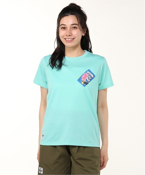 CHUMS(チャムス)の「CHUMS/チャムス アイスグラフィックTシャツ/UVケア CH11-2536(Tシャツ/カットソー・レディース・ホワイト/ミント/ブラック・M/L)」の20枚目の写真