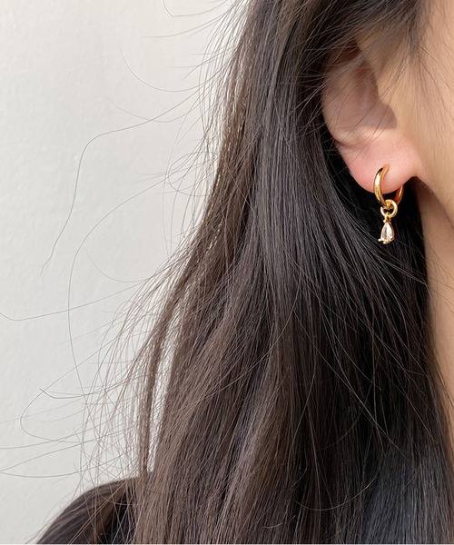 LA VORAGINE（ラ ヴォラジネ）の「銀メッキアレルギー対応3点セットのピアス（ピアス（両耳用）・レディース・シルバー/ゴールド・FREE）」の10枚目の写真