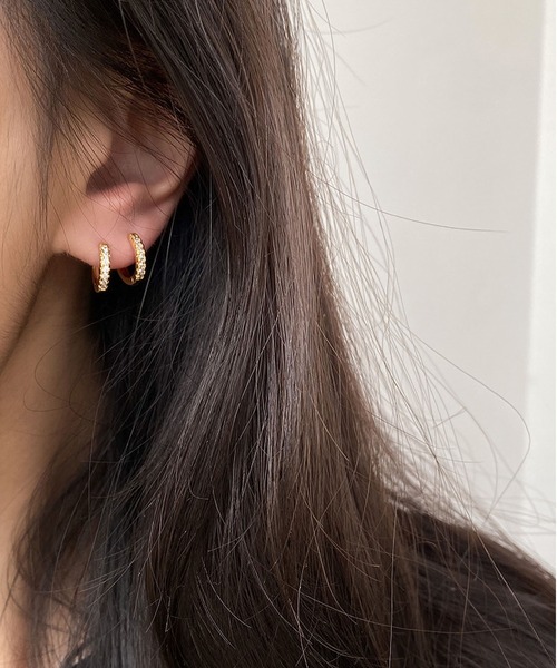 LA VORAGINE（ラ ヴォラジネ）の「銀メッキアレルギー対応3点セットのピアス（ピアス（両耳用）・レディース・シルバー/ゴールド・FREE）」の18枚目の写真
