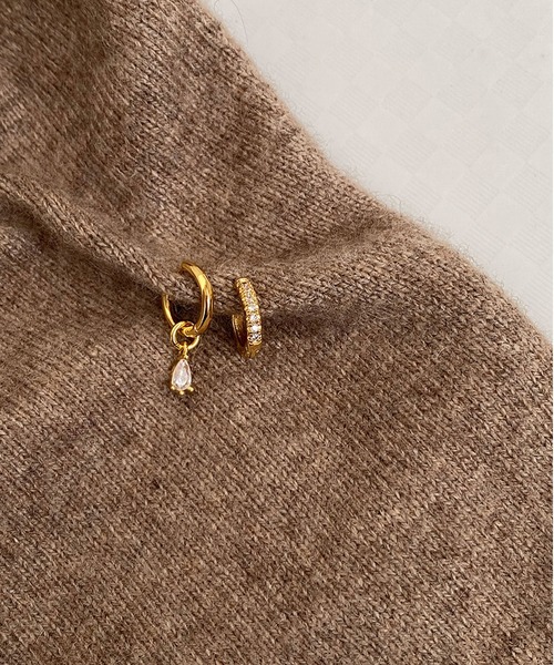 LA VORAGINE（ラ ヴォラジネ）の「銀メッキアレルギー対応3点セットのピアス（ピアス（両耳用）・レディース・シルバー/ゴールド・FREE）」の12枚目の写真