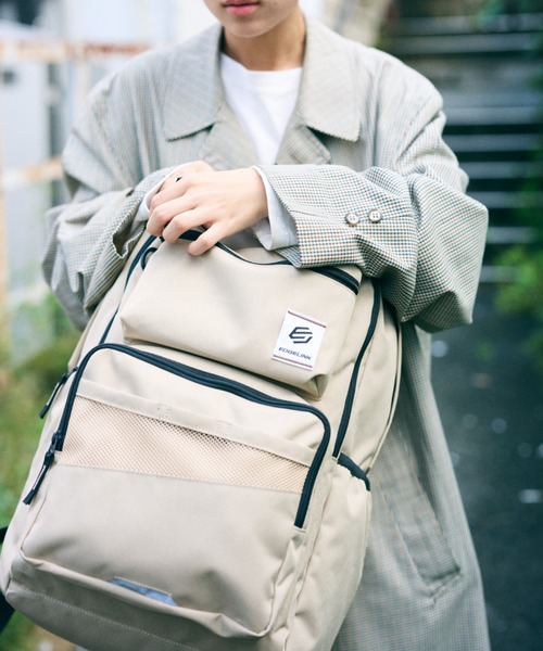 EDGELINK(エッジリンク)の「リュックサック ポケットパック_NJ 37L 60272(バックパック/リュック・メンズ・ブラック/マルチ/ベージュ/オレンジ・FREE)」の13枚目の写真
