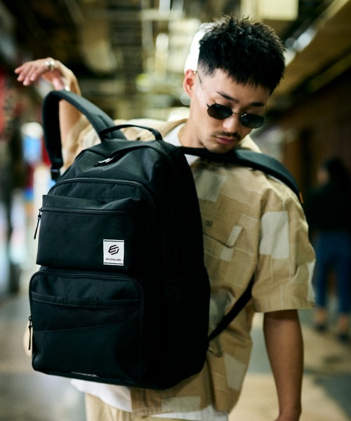 EDGELINK(エッジリンク)の「リュックサック ポケットパック_NJ 37L 60272(バックパック/リュック・メンズ・ブラック/マルチ/ベージュ/オレンジ・FREE)」の18枚目の写真