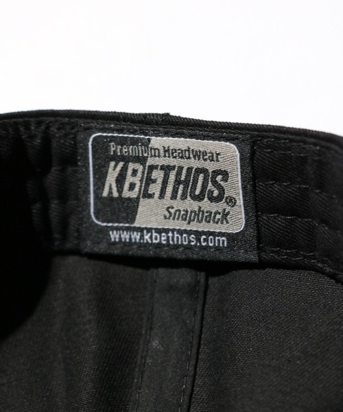 C.E.L.STORE(セルストア)の「KBETHOS / ケービーエトス GOLD LEAF EMBROIDERY 5PANEL SNAPBACK CAP 金刺しゅう 5パネル キャップ スナップバック(キャップ・メンズ・ナチュラル/ブラック・ONE SIZE)」の10枚目の写真
