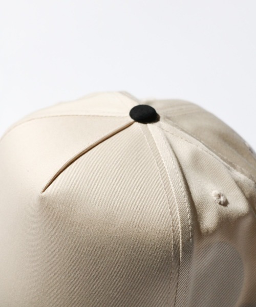 C.E.L.STORE(セルストア)の「KBETHOS / ケービーエトス GOLD LEAF EMBROIDERY 5PANEL SNAPBACK CAP 金刺しゅう 5パネル キャップ スナップバック(キャップ・メンズ・ナチュラル/ブラック・ONE SIZE)」の6枚目の写真