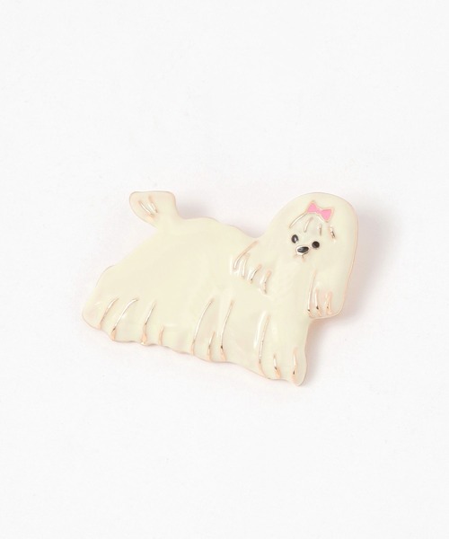 studio CLIP(スタディオクリップ)の「イヌブローチ(ブローチ/コサージュ・レディース・その他4/その他3/その他2/その他1・FREE)」の3枚目の写真