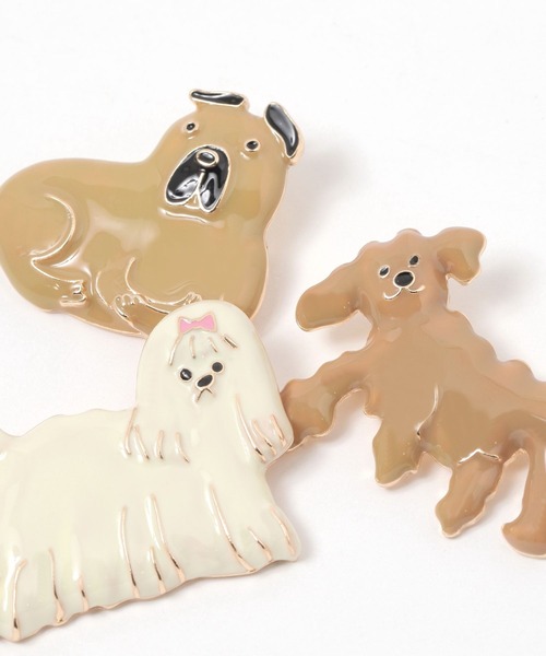 studio CLIP(スタディオクリップ)の「イヌブローチ(ブローチ/コサージュ・レディース・その他4/その他3/その他2/その他1・FREE)」の9枚目の写真