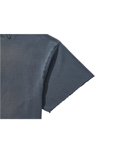 LIBERE(リベーレ)の「LIBERE リベーレ / MESH HOOD T-SHIRT メッシュフードボックスビッグシルエットフードTシャツ / 251238-251239(Tシャツ/カットソー・メンズ・ブラック/ネイビー・LARGE/MEDIUM/SMALL)」の6枚目の写真