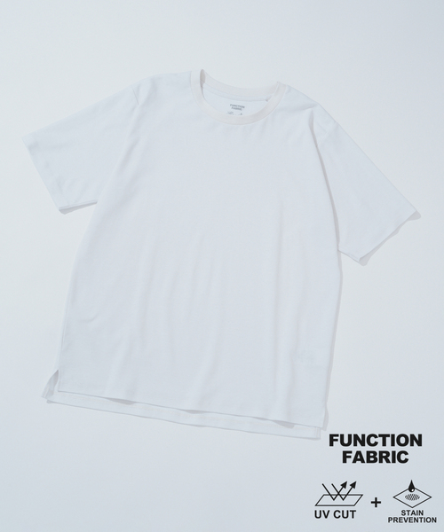 EDIFICE(エディフィス)の「”撥水&汗染み軽減機能” プロテック ポンチ Tシャツ (プラスバイオ)(Tシャツ/カットソー・メンズ・グレー/ブラック/ネイビー/ホワイト・X-LARGE/LARGE/MEDIUM/SMALL)」の1枚目の写真