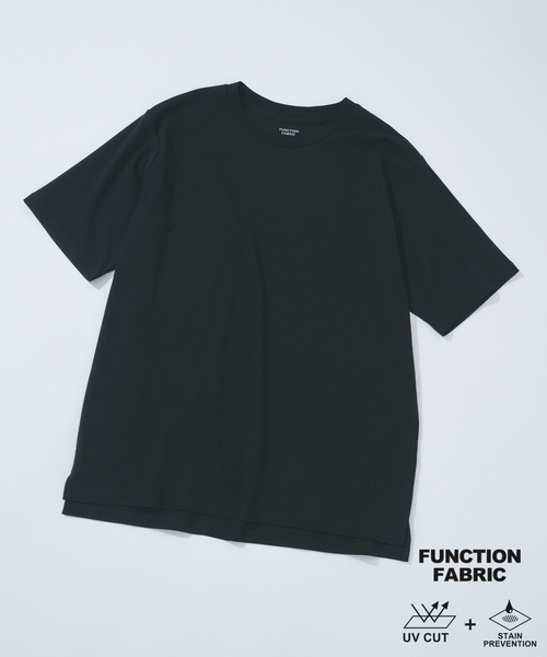 EDIFICE(エディフィス)の「”撥水&汗染み軽減機能” プロテック ポンチ Tシャツ (プラスバイオ)(Tシャツ/カットソー・メンズ・グレー/ブラック/ネイビー/ホワイト・X-LARGE/LARGE/MEDIUM/SMALL)」の2枚目の写真