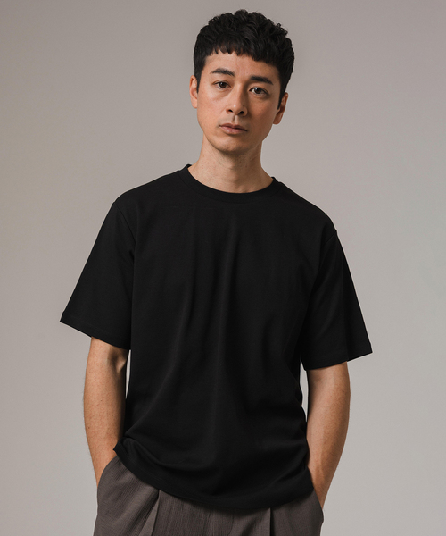 EDIFICE(エディフィス)の「”撥水&汗染み軽減機能” プロテック ポンチ Tシャツ (プラスバイオ)(Tシャツ/カットソー・メンズ・グレー/ブラック/ネイビー/ホワイト・X-LARGE/LARGE/MEDIUM/SMALL)」の20枚目の写真