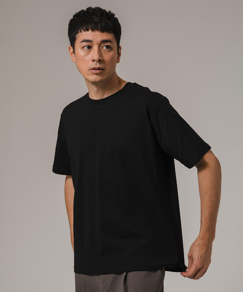 EDIFICE(エディフィス)の「”撥水&汗染み軽減機能” プロテック ポンチ Tシャツ (プラスバイオ)(Tシャツ/カットソー・メンズ・グレー/ブラック/ネイビー/ホワイト・X-LARGE/LARGE/MEDIUM/SMALL)」の19枚目の写真