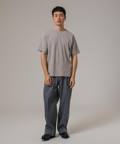 EDIFICE(エディフィス)の「”撥水&汗染み軽減機能” プロテック ポンチ Tシャツ (プラスバイオ)(Tシャツ/カットソー・メンズ・グレー/ブラック/ネイビー/ホワイト・X-LARGE/LARGE/MEDIUM/SMALL)」の17枚目の写真