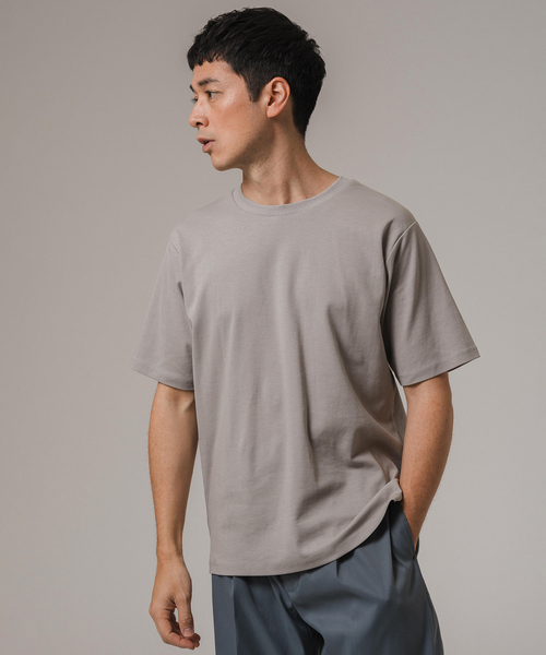 EDIFICE(エディフィス)の「”撥水&汗染み軽減機能” プロテック ポンチ Tシャツ (プラスバイオ)(Tシャツ/カットソー・メンズ・グレー/ブラック/ネイビー/ホワイト・X-LARGE/LARGE/MEDIUM/SMALL)」の14枚目の写真