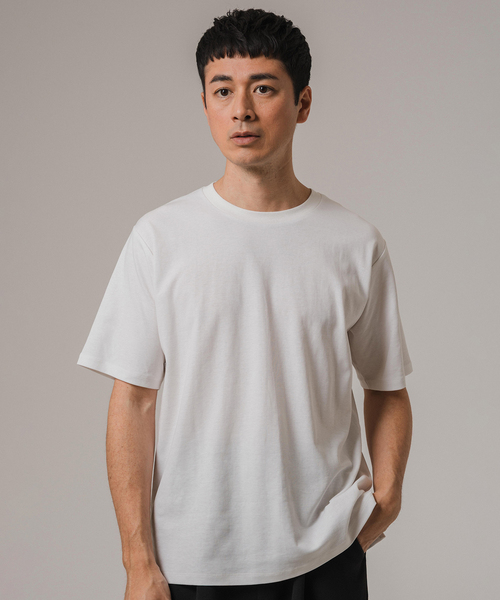 EDIFICE(エディフィス)の「”撥水&汗染み軽減機能” プロテック ポンチ Tシャツ (プラスバイオ)(Tシャツ/カットソー・メンズ・グレー/ブラック/ネイビー/ホワイト・X-LARGE/LARGE/MEDIUM/SMALL)」の9枚目の写真